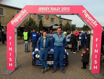 Stevie Leonard Jersey Rally winner 2015